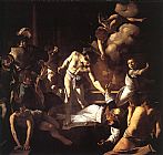 Caravaggio The Martyrdom of St. Matthew painting